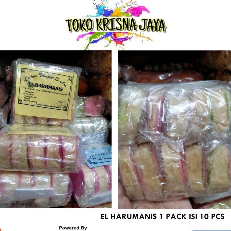 

JAJANAN TEMPOE DOELOE EL HARUMANIS 1 PACK ISI 10 PCS