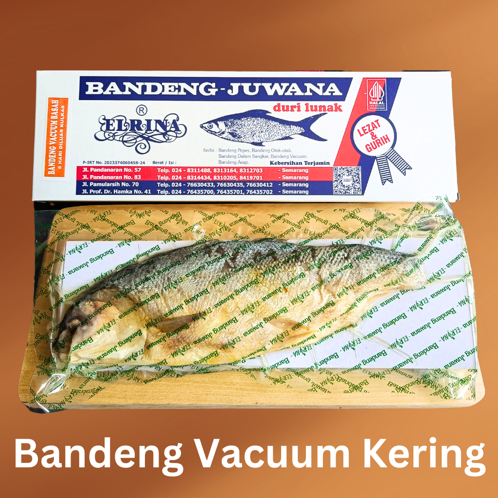 Bandeng Presto Juwana Duri Lunak Bandeng Juwana Erlina Vacuum Kering Semarang