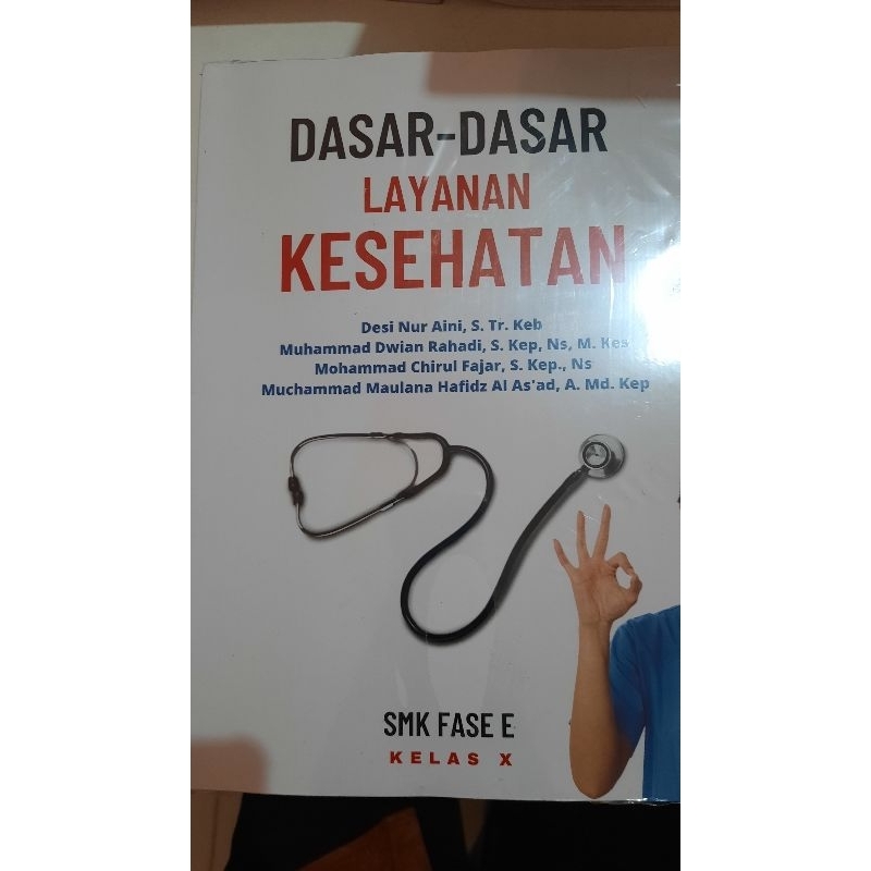 

buku SMK Dasar Layanan Kesehatan