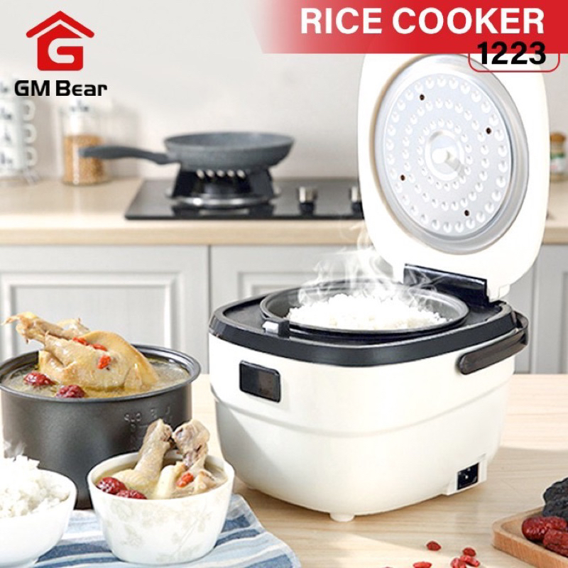 GM Bear Penanak Nasi Rice Cooker 1223-Big Multifunction Rice Cooker D4H7