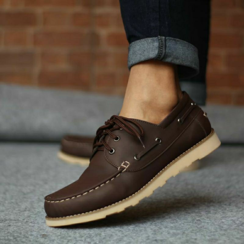 JOENERS Sepatu Casual Formal Pria Loafers Kerja Kasual Keren Original Synthetic Leather Doff