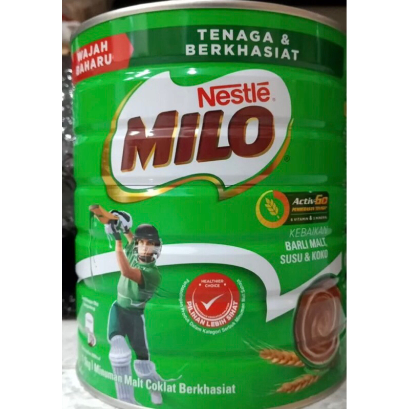 Milo Nestle 1.5kg import malaysia kaleng original