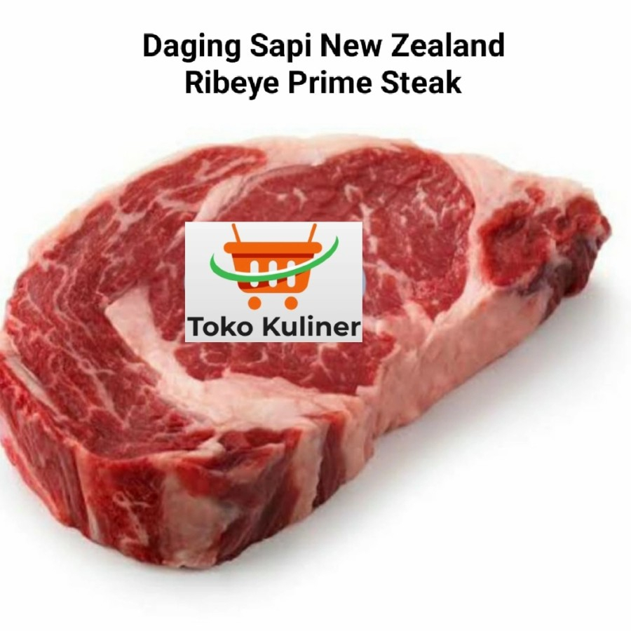 

Daging Sapi New Zealand Ribeye Prime Steak 1kg