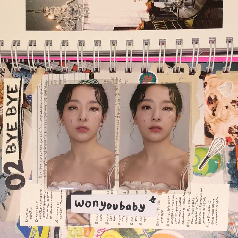 Seulgi Nunmul Red Velvet Psycho Official Photocard