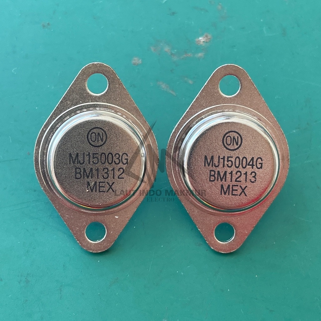 1SET MJ15003 MJ15004 KWALITAS BAGUS MJ15003G MJ15004G MJ 15003 15004 MOTOROLA ON UPS