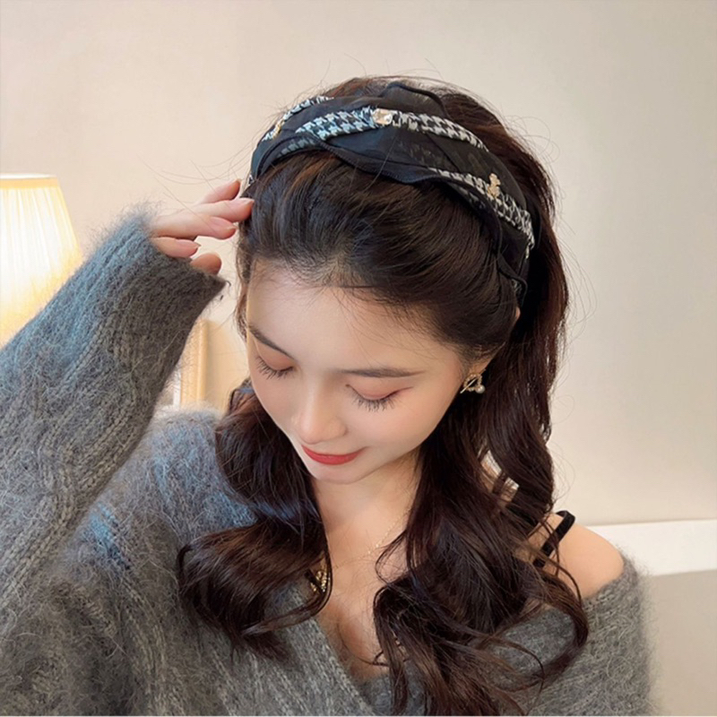 Bando-76 fashion wanita  mix warna import Korea