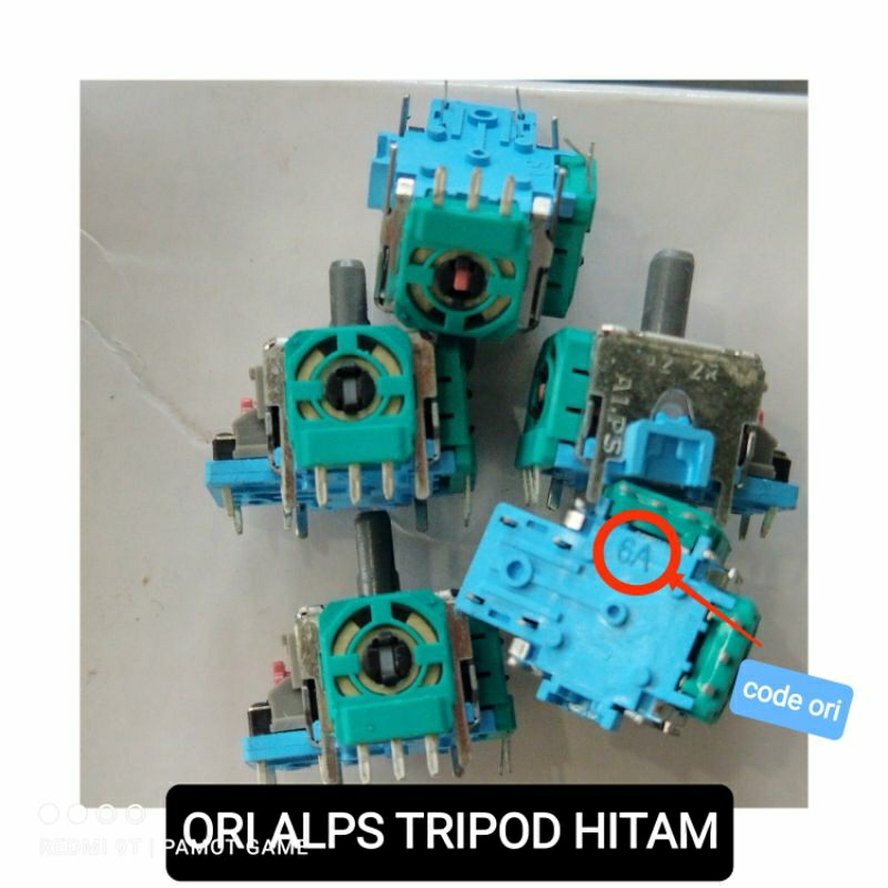 Pelove_Night Analog Kaki 3 Original Alps Trimpod Hitam/Putih