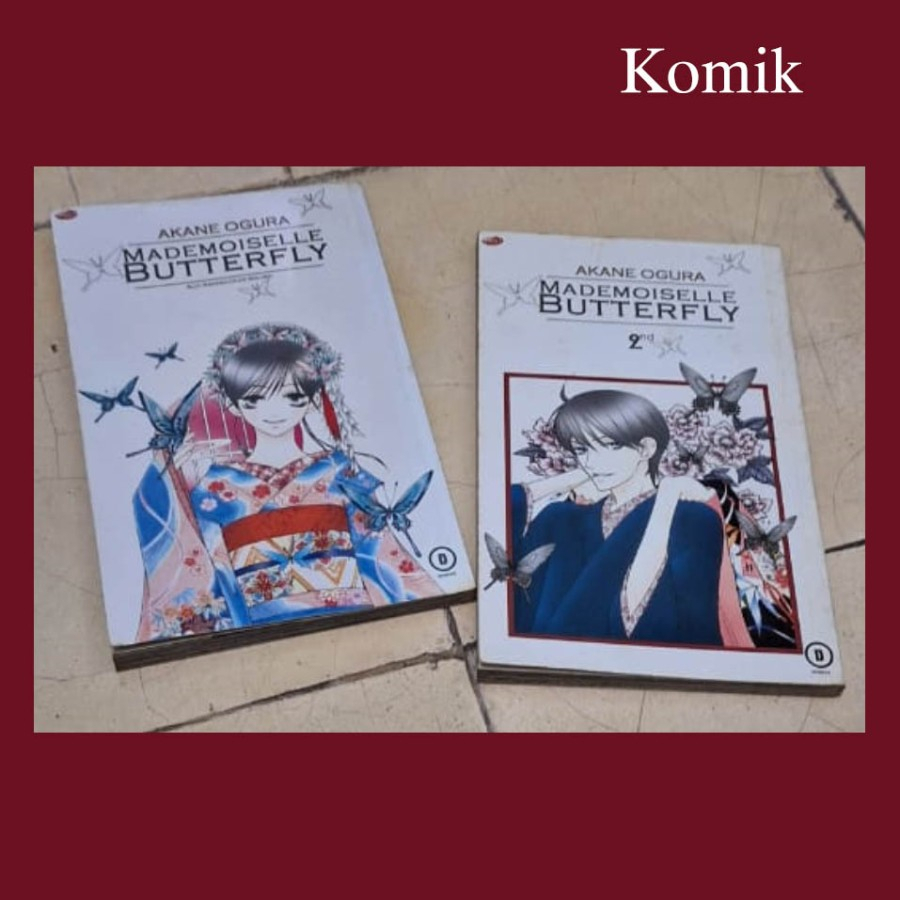 Komik Madamoiselle Butterfly 1-2 Akane Ogura
