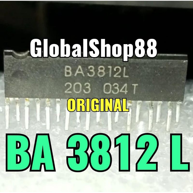 BA3812L ORIGINAL BA 3812 L 3812L 5-CHANNEL GRAPHIC EQUALIZER IC TR TRANSISTOR
