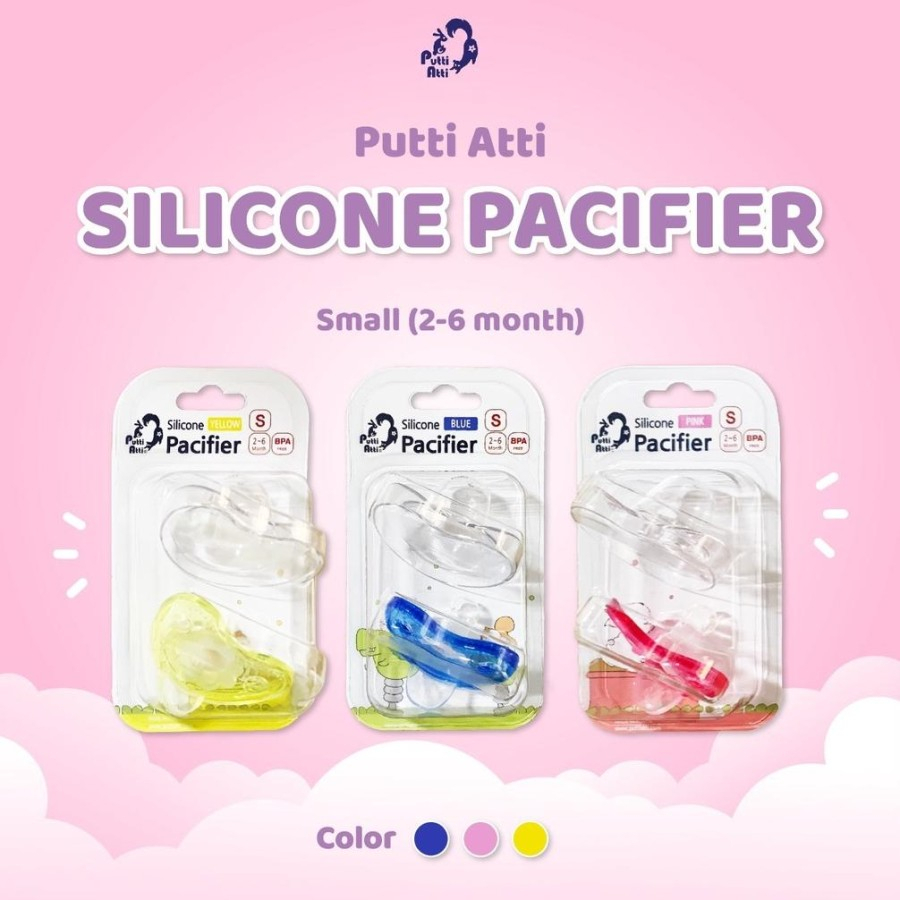 PUTTI ATTI SILICONE PACIFIER SINGLE PACKAGE