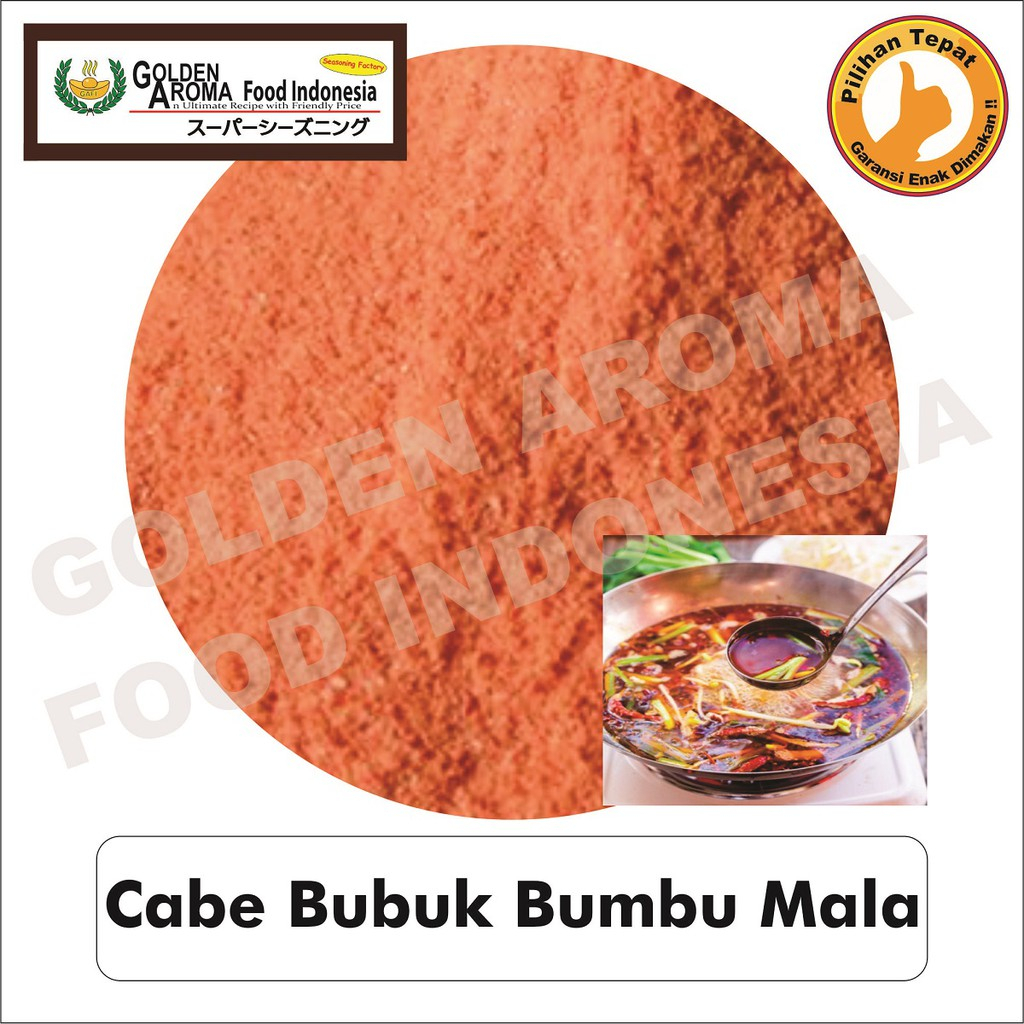 

Cabe Bubuk Bumbu Mala 500gr l Bubuk Tabur Cabe Bumbu Malaxiangguo Malatang Murah Enak Halal GAFI