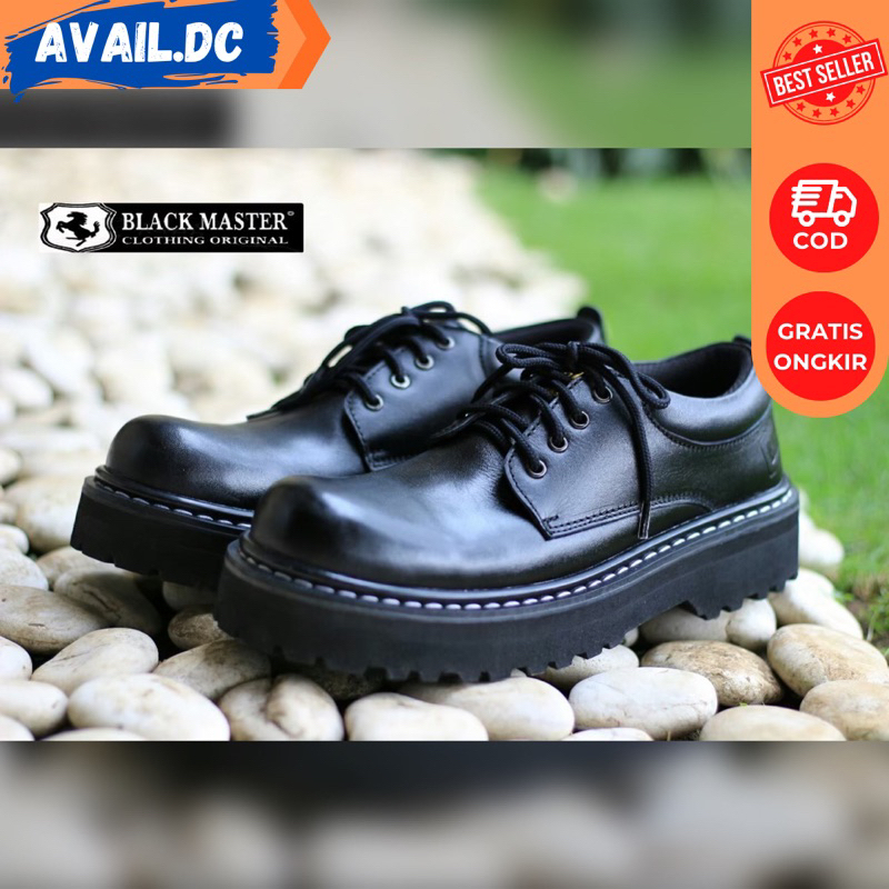 SEPATU BOOTS PRIA KULIT. SEPATU KERJA LAPANGAN PROYEK BOOT KULIT. FASHION PRIA MURAH