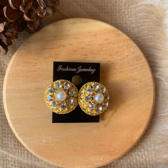 ANTING ALPAKA HANA (model tusukan) / alpaka bali / anting bali