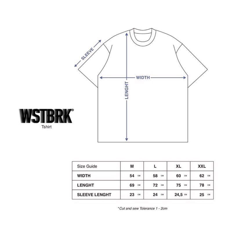 WSTBRK - HEAL / Boxy Fit Tshirt / westbrookoriginals