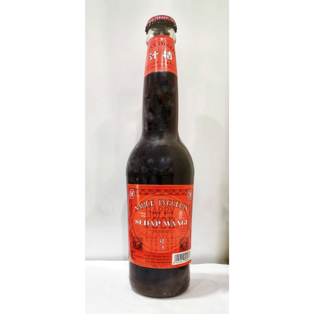 

[HALAL] KECAP INGGRIS SEDAP WANGI 600ML/ SAUS INGGERIS/ WORCESTERSHIRE SAUCE/ SAUS WORCESTER