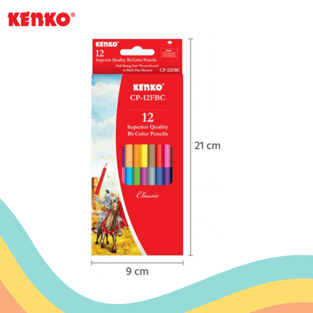 

PENSIL 12 WARNA PANJANG KENKO CP-12 FBC (1 PCS)