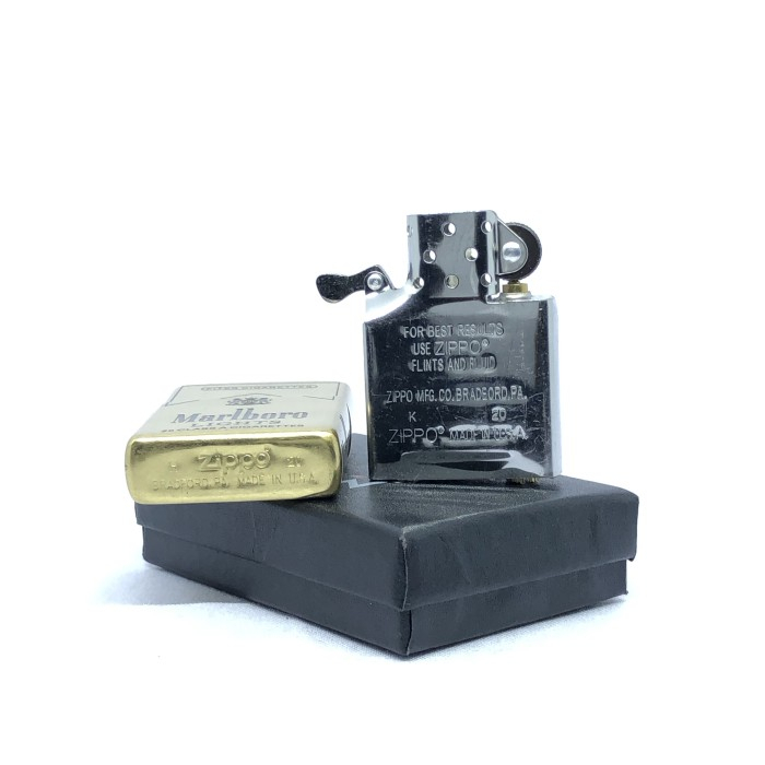 Mancis Korek Api ZPO ZIPO Gold Motif MB Lights Grafir Premium