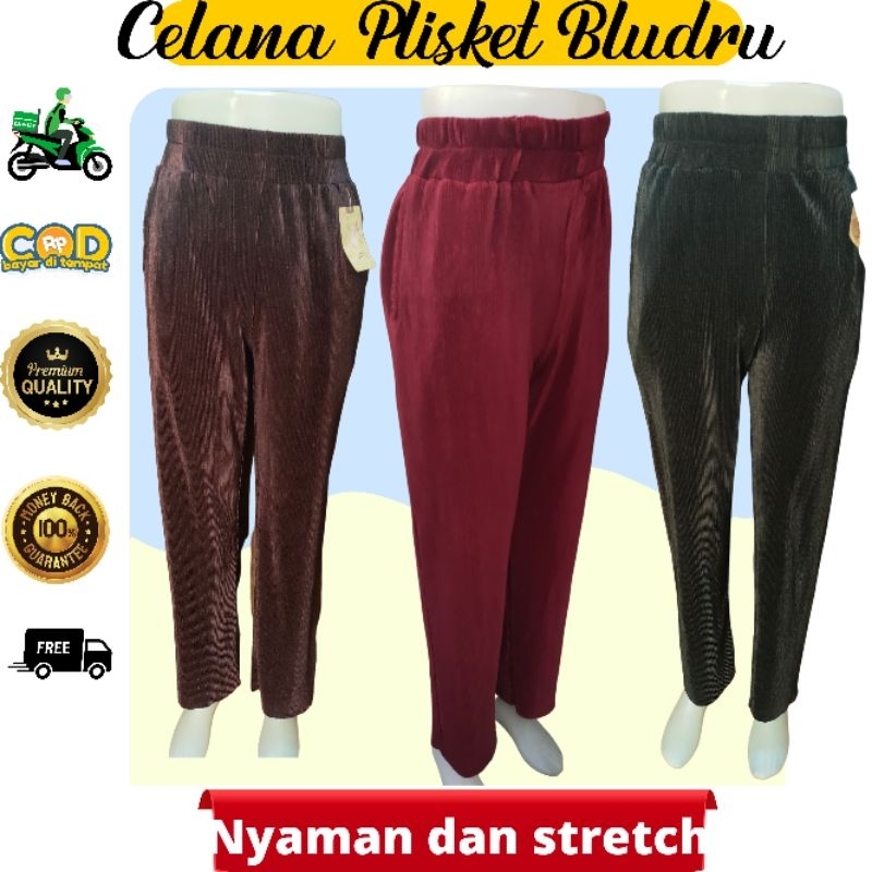 CELANA PLISKET LIDI celana Plisket wanita premium celana Plisket wanita jumbo celana Plisket premium celana Plisket pensil celana Plisket wanita premium celana Plisket Bludru celana bludru Plisket celana wanita Plisket lidi premium celana lidi plisket