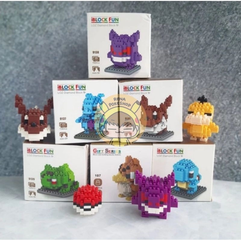 Nanoblock Pokemon Small