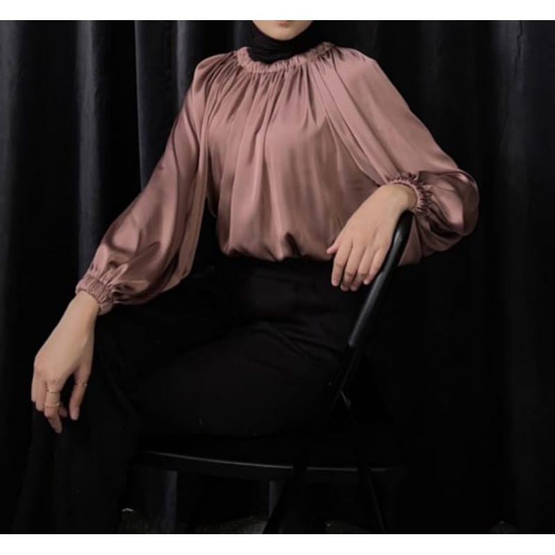 blouse sepesial silk armani by alvations