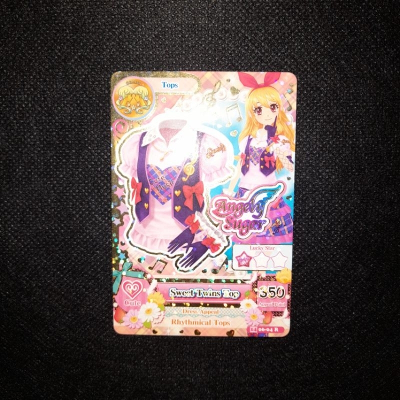 (AIKATSU CARD) Sweet Twins Pop