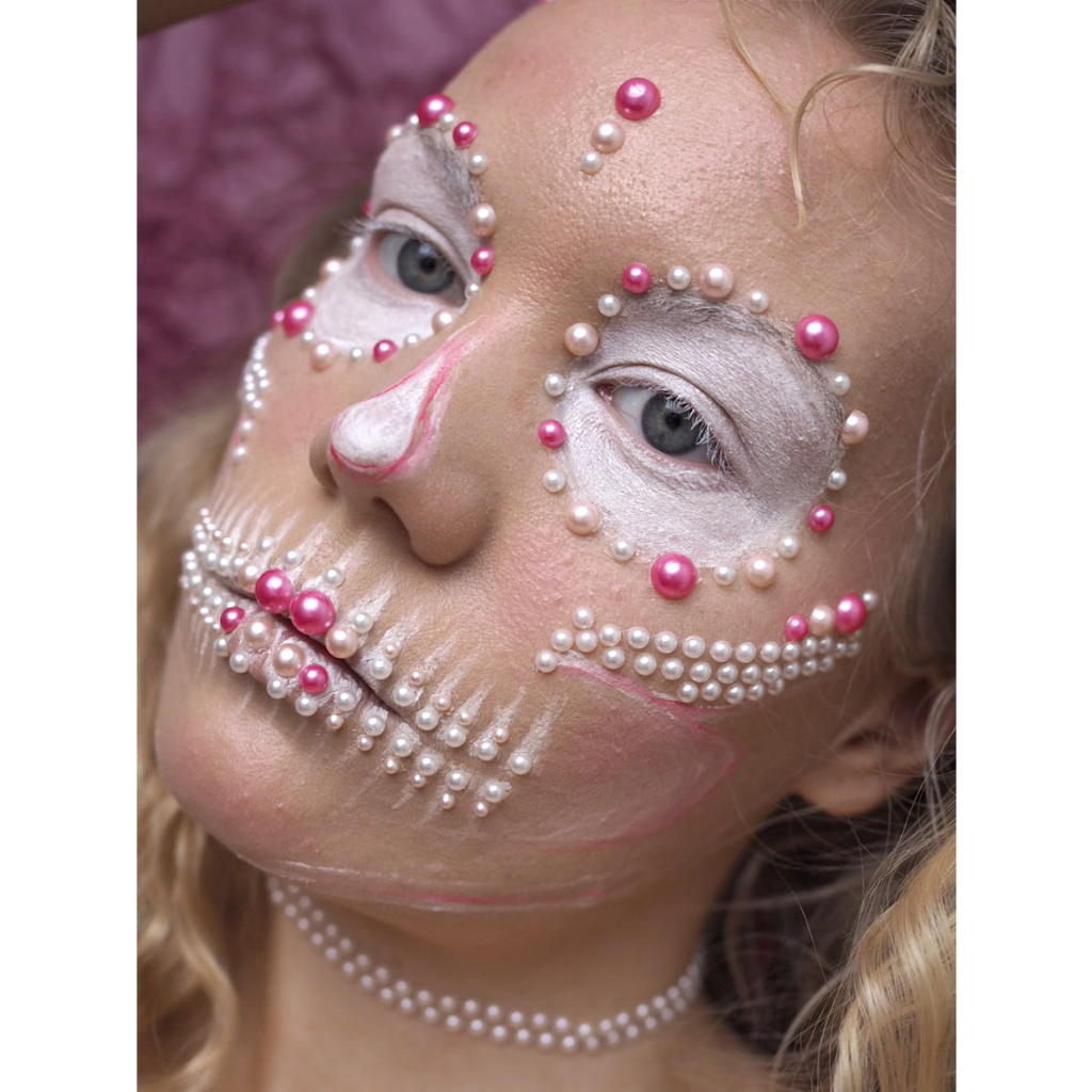 CSP141 – 6gr Mix Pearl Mutiara Manik Berlian Rhinestone Color Cosplay Make Up Nail Art Decoration