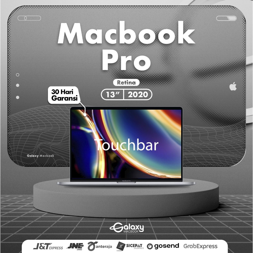 Macbook Pro Retina 2020 Toucbar 13 Inch Core i5  i7 256gb 512gb Second Original Bergaransi