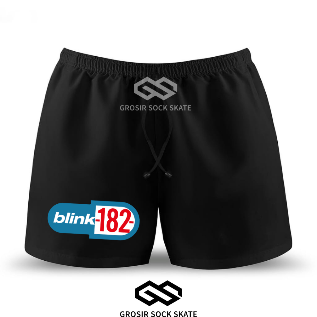 BOXER CELANA PENDEK MUSIC BAND BLINK 182