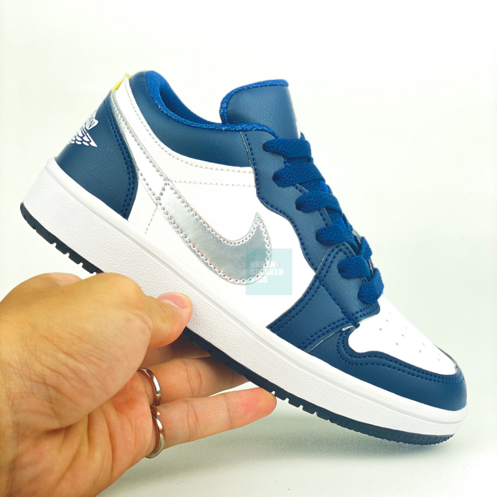 SEPATU SNEAKERS ANAK MIDNIGHT NAVY LOW MODEL USIA 3-10 TAHUN UNISEX - URBAN SNEAKER KIDS