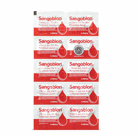 SANGOBION 1 STRIP 10 TABLET