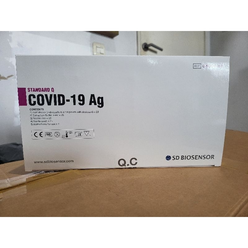 BIOSENSOR FASTCLEAR SWAB ANTIGEN ISI 25 PCS ALAT TES COVID ORIGINAL