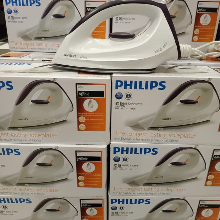 Setrika Philips GC 160/27 Dry Iron Keramik Anti Gores