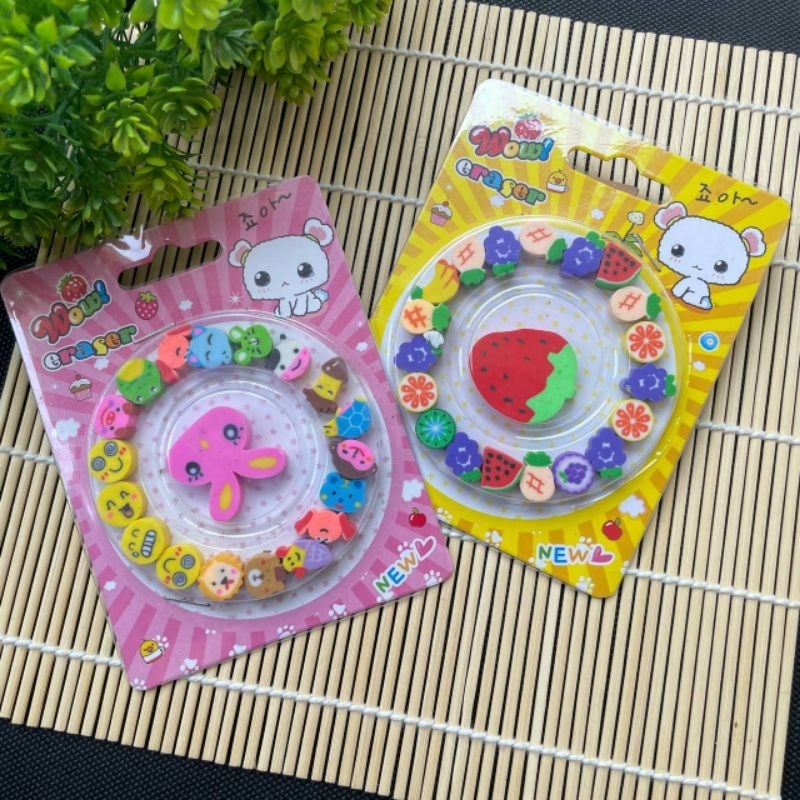 PENGHAPUS MINI KARAKTER LUCU