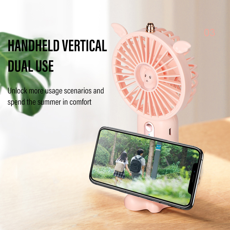 【COD】Jovitech Kipas Angin Mini Dapat Genggam Cute Portable Rechargeable Fan - F18