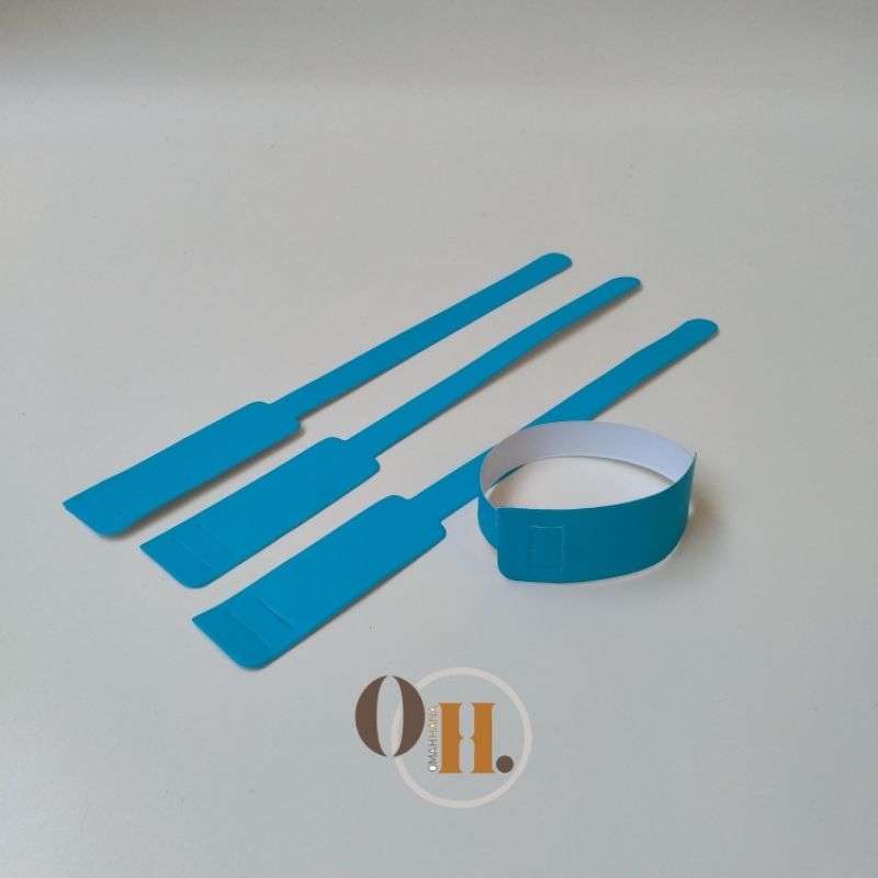 Gelang Pasien Dewasa Polos - Gelang Identitas Pasien - Gelang Pasien Biru