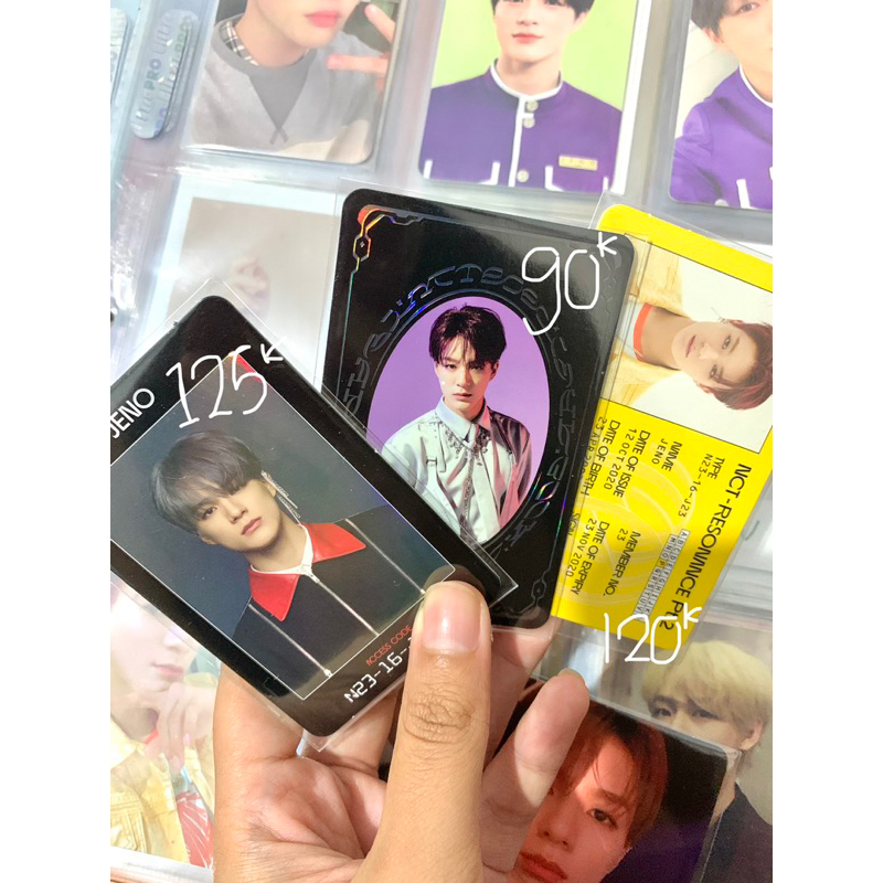 [SALE] Photocard jeno yearbook ac id card dream a dream past departure arrival ar hotsauce jewel cra
