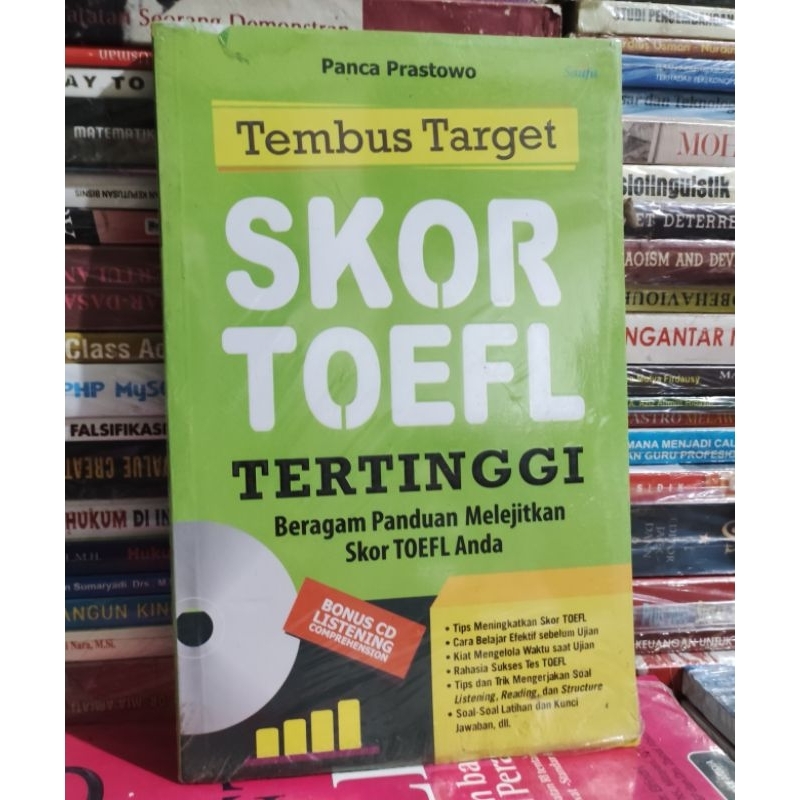 tembus target Skor TOEFL tertinggi + CD