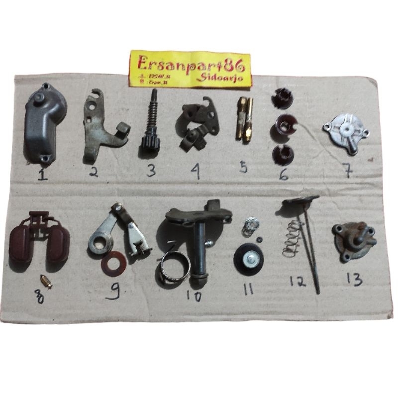 Repair kit karbu honda tiger revo original