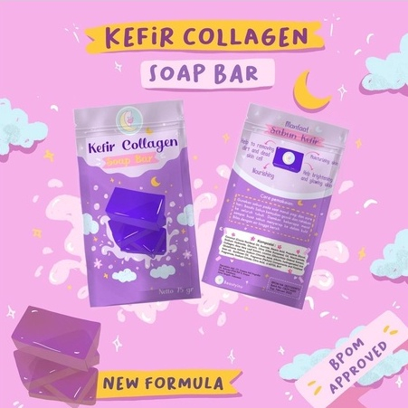 KEFIR COLLAGEN SOAP BAR BY BEAUTYINU SABUN PEMUTIH VIRAL KEFIR COLLAGEN BEAUTYINU SOAP SABUN KEFIR