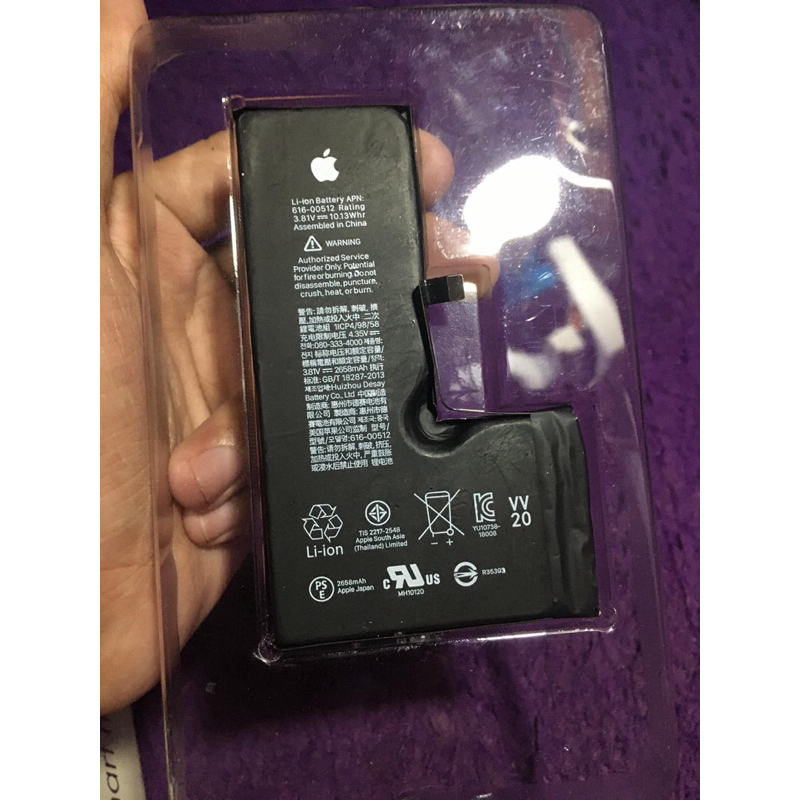 baterai iPhone Xs dan kamera belakang original copotan Xs / Xs Max