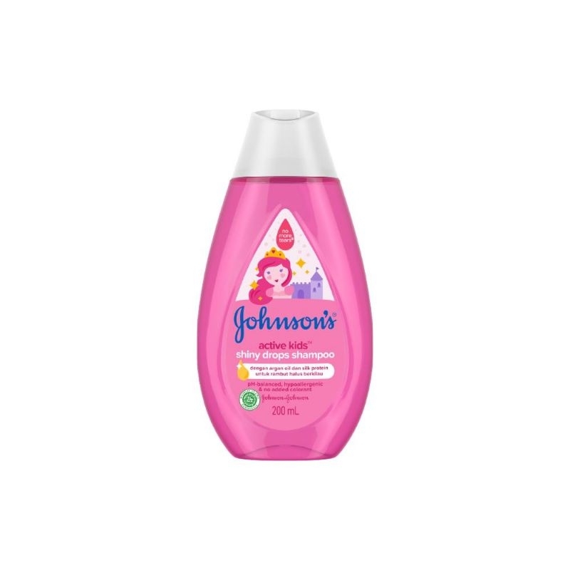 JOHNSON'S ACTIVE KIDS SHINY DROPS SHAMPOO  / Conditioner 200ML