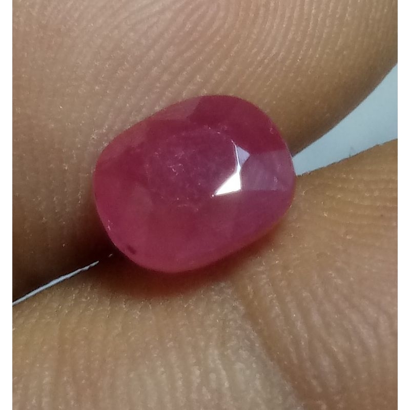 Natural Pinkys Red Ruby Rubi Burma Myanmar Cutting Asli Alam Mulus Real Pict Koleksi Batu Mulia Perm