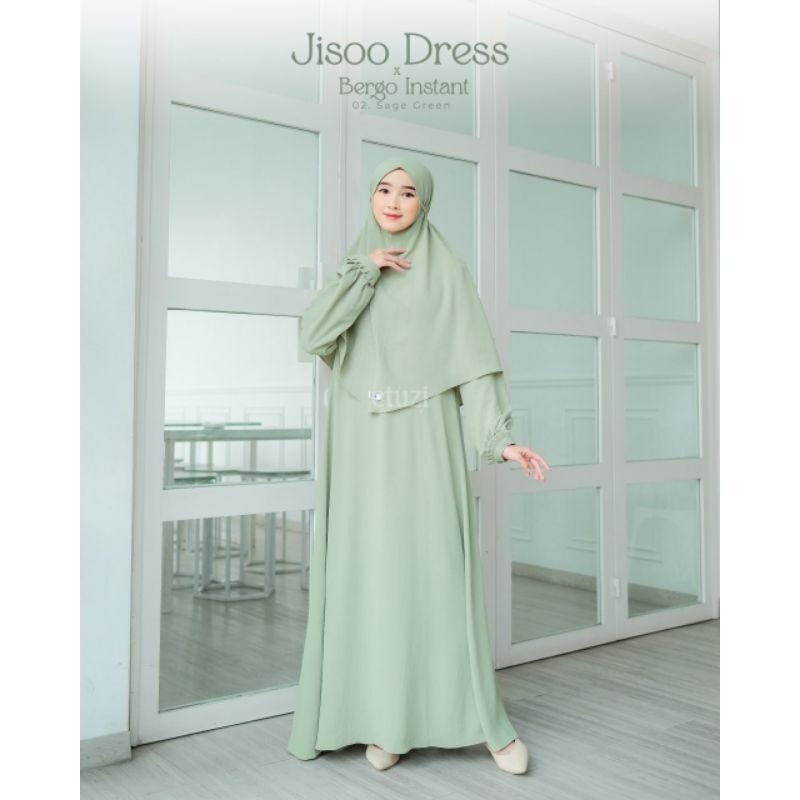 ETUZI Hijab Gamis Busui Jisoo Dress Baju Muslim