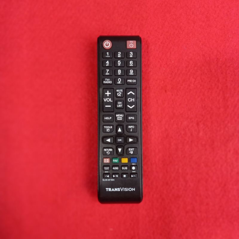REMOTE TV TRANSVISION - SAMSUNG GL59-00180A ORIGINAL