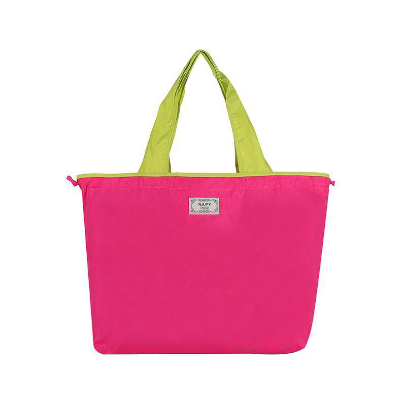 Tas Belanja Maroon & Pink Import