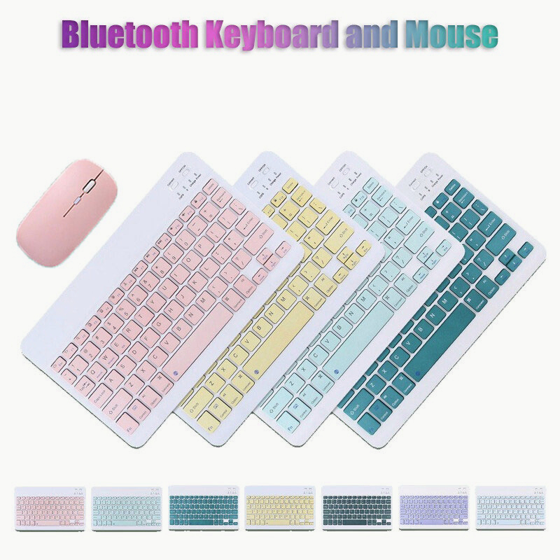 Kit Mouse Keyboard Ponsel Android untuk OPPO Temukan Seri X Seri Reno Seri A dengan Casing Pelindung PU Universal Kabel Micro USB OTG Tipe C