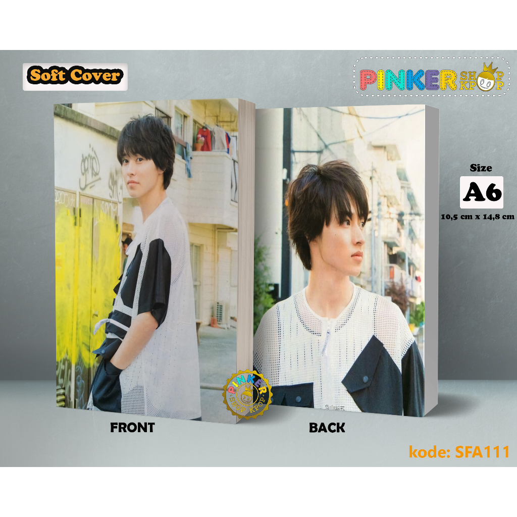 

(SFA111) Pocket Note Anime Jepang Yamazaki Kento Softcover A6/A55 Buku Tulis catatan Notes Agenda Planner Jurnal