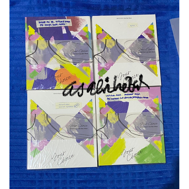 Seventeen Album Only Your Choice - Attacca op1 op2 & Henggarae Net HipHop Unit HHU etc