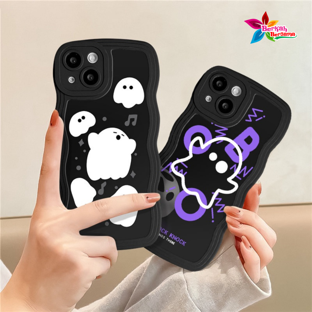 SS816 SOFTCASE CASE TPU GHOST CARTOON FOR OPPO A83 F1S A59 F5 F7 F1 A53 RENO 4 4F F17 PRO 5 5F F19 PRO 6 7 8 7Z A96 8T F11 PRO BB8031