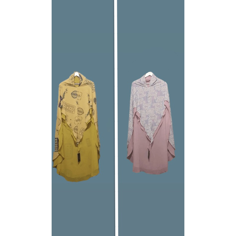 BUNDLING KHIMAR SISESA BERKHA 2 PCS